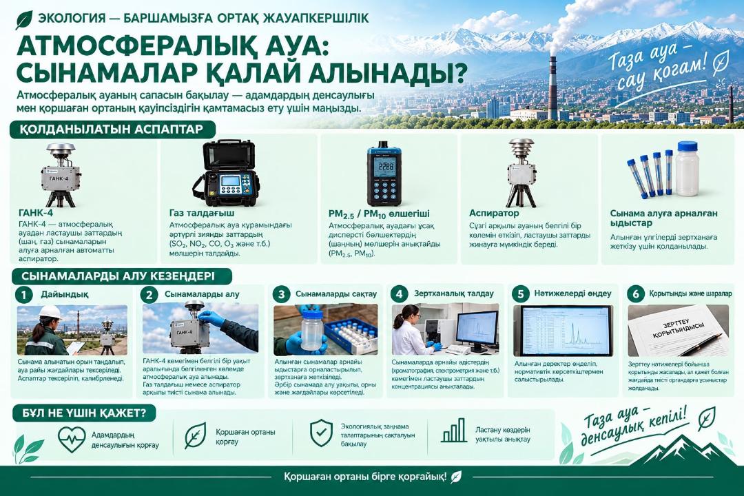 ЭКО ФАКТ | Как берут пробы атмосферного воздуха?